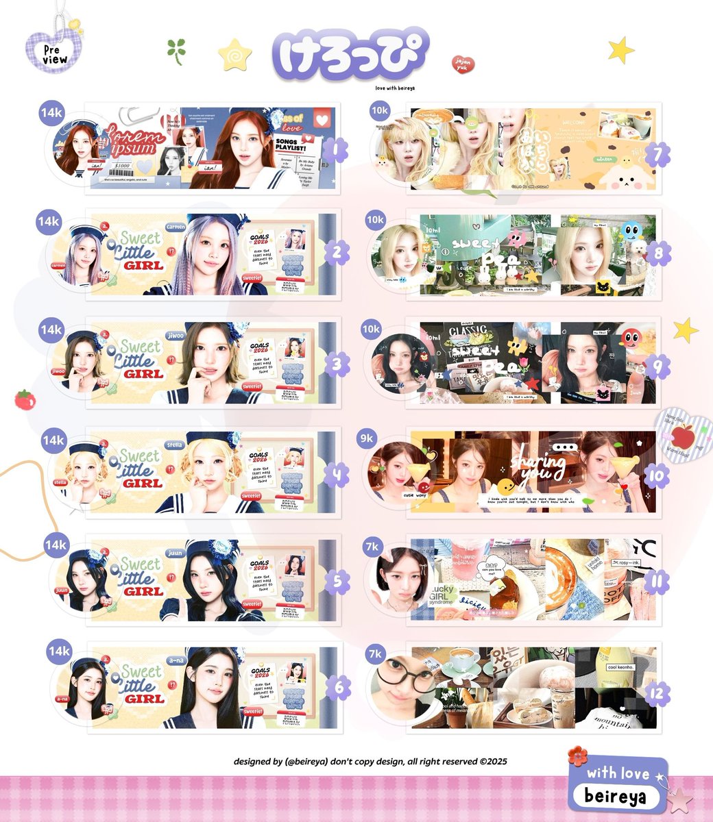 woienyo's tweet photo. Help repost yaaa~~ makasih 🥰

Haloo! Aku ada bawa ready stock GG ( carmen, jiwoo, stella, ian, a-na, juun, winter, wonyoung &amp; rei) yang bisa sung take sekarang juga ya

💰 : QRIS ONLY 
💸 : pict
➡️ : AVAIL GA &amp; SPONSOR

🤗 order? cek pinned

#zonauang https://t.co/52a3iUmg0O