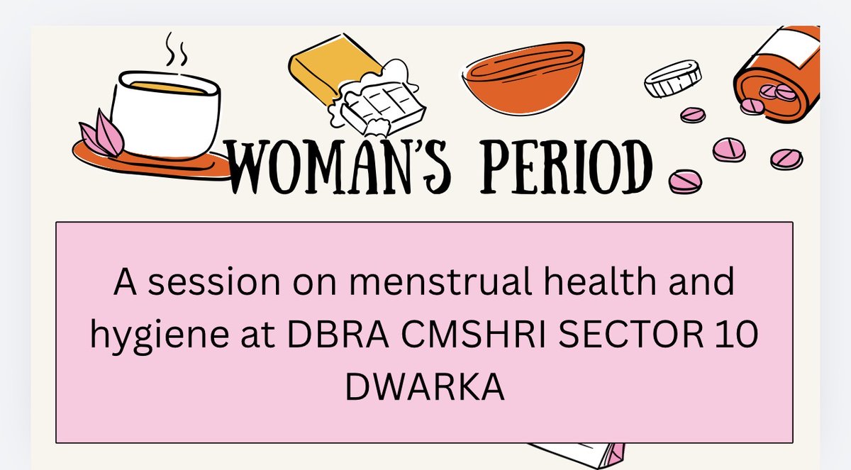 DwarkaSec10SoSE's tweet photo. A Menstrual Health Literacy Awareness Session was conducted on 3 July 2026 for our girl students by our Menstrual Hygiene Champions, Ms. Shalini &amp; Ms. Sujata in presence of HOS Dr. Atul Kumar, promoting health, hygiene, confidence, and informed choices.@Dir_Education https://t.co/3BkyfnuMX9