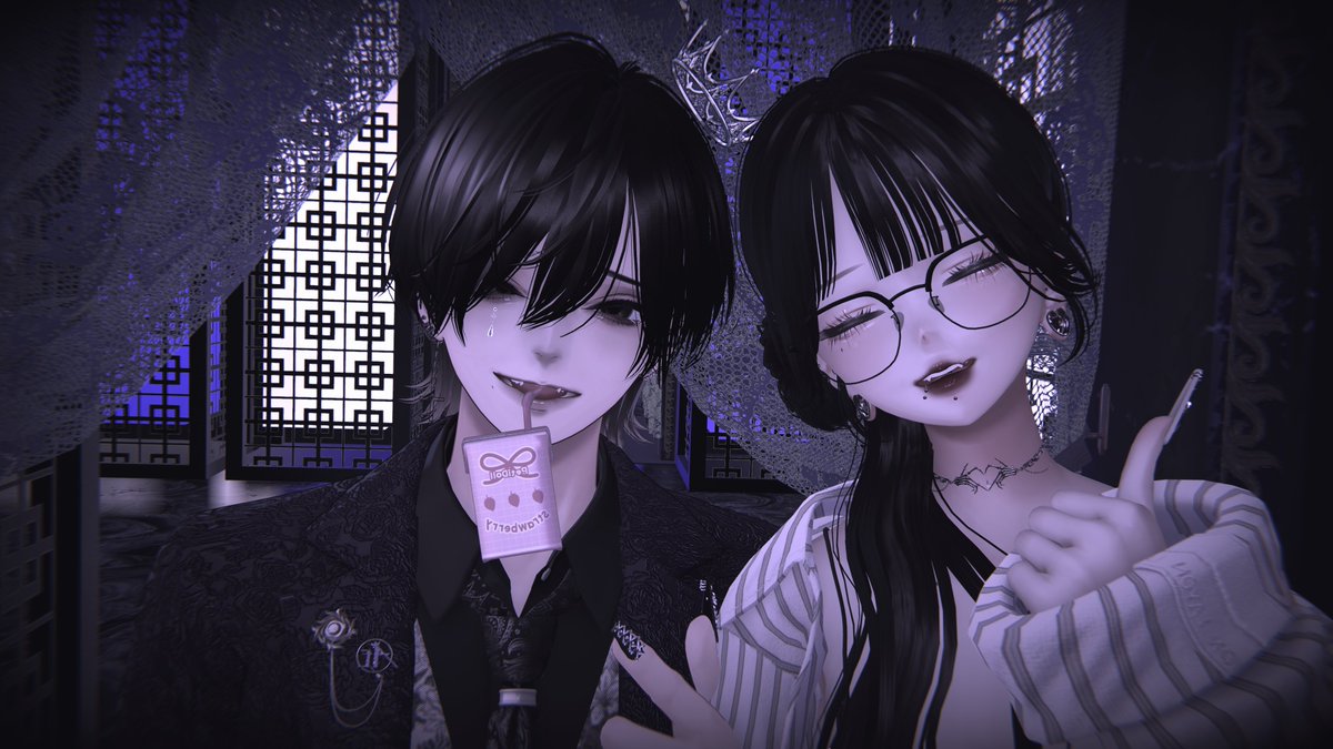 yukijirushi_vrc's tweet photo. #Alterego_vrc おにゅーなわーるどでめちゃかわな姫たちと最高な夜でした💟 https://t.co/VA4weWEf3k