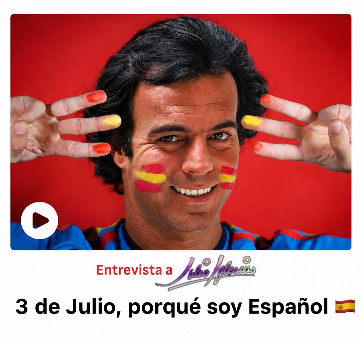 SanDescuentin's tweet photo. @MemesDeJulio1 Buenos días, hoy es 3 ⚽de #Julio x que es 🇪🇸 #memesdejulio #JulioIglesias https://t.co/8YcipFF2YR