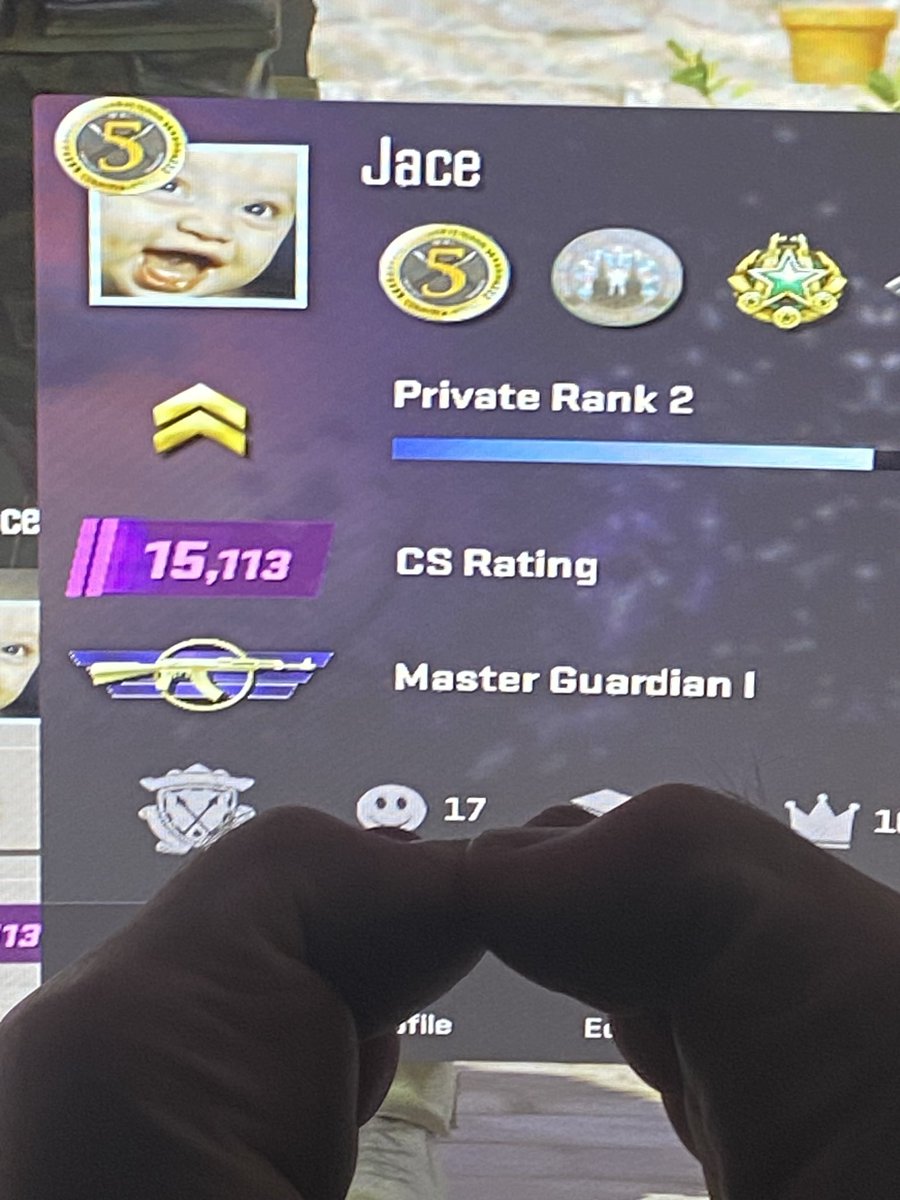 JaceAt1HP's tweet photo. Finally hit 15k 🙂 #cs2 #csgo https://t.co/NoDAfaBK2b