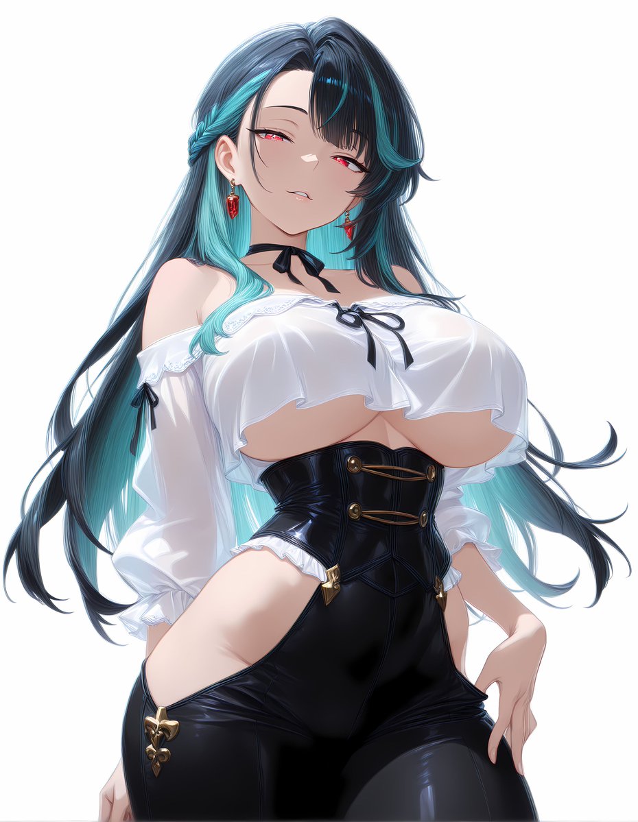 GazoOjisan's tweet photo. 綾乃「これ、hip ventって言うみたい」
◆
腰の横のデザイン、"hip vent"ってちゃんと名前があるんだね( ﾟДﾟ)
スリットだのサイドカットだの、
色々打ち込んでガチャってたよ…(´・ω・｀)
#AIイラスト #AIart https://t.co/tj7XhEGkCS