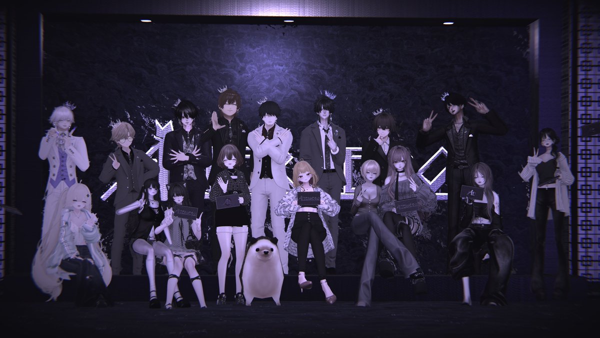 yukijirushi_vrc's tweet photo. #Alterego_vrc おにゅーなわーるどでめちゃかわな姫たちと最高な夜でした💟 https://t.co/VA4weWEf3k