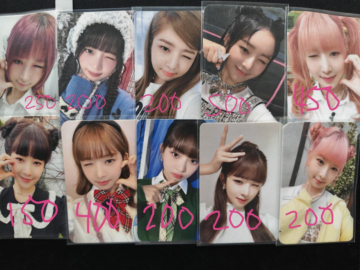 jadeyyy_jc's tweet photo. wts lfb ive ph. 

IVE assorted official photocards

~see pic for prices~

♡ Onhand
♡ Good Condition
♡ Payo/ DOP
♡ Payment Method: Gcash
♡ Courier: J&amp;T express

~DM for more Inquiries~

🔖: IVE wonyoung rei liz leeseo gaeul https://t.co/lvGEl0toAn