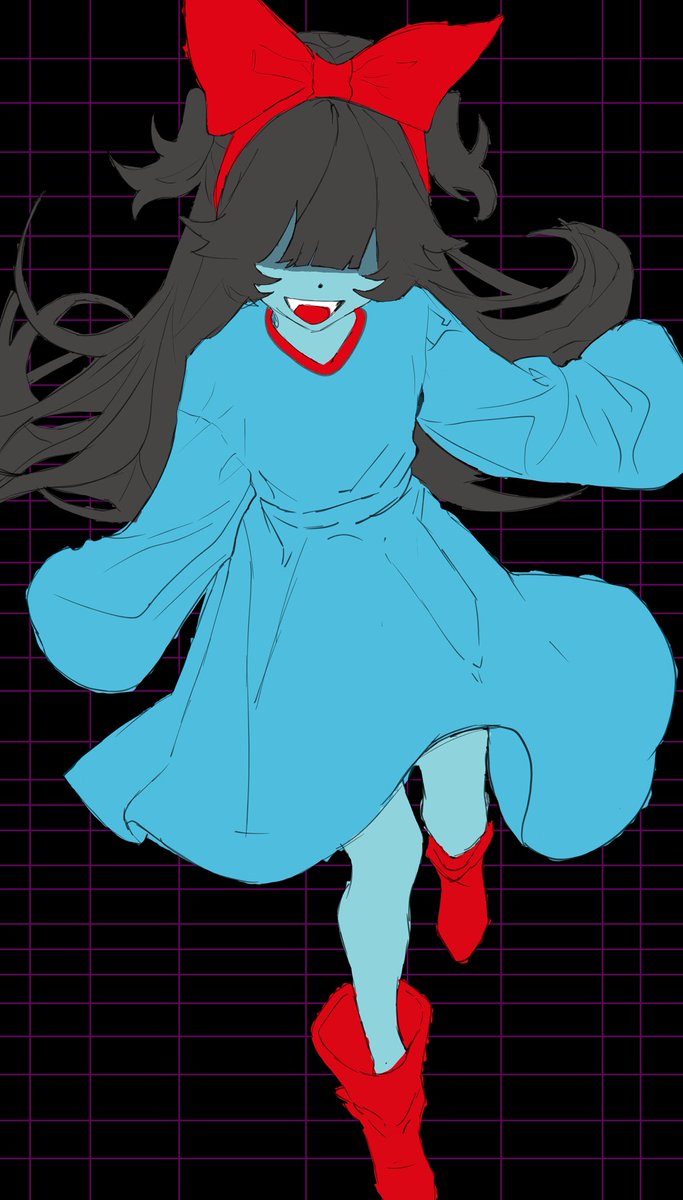 Mariria_x's tweet photo. Aqua !! #deltarune https://t.co/QaQUvIMLeu