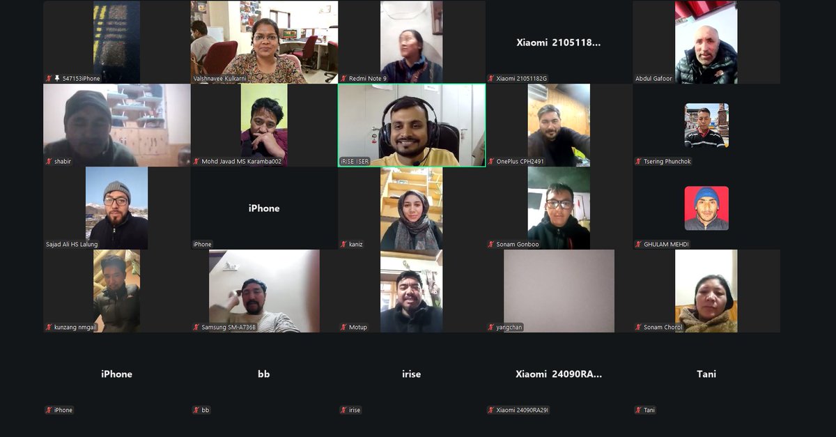 iRISEforIndia's tweet photo. Learning doesn't stop when workshops end. Through our Content Enrichment Programme, Innovation Champions come together online to exchange ideas, strengthen content, solve challenges collaboratively, and keep the spirit of innovation alive.Our Ladakh ICs are growing &amp; inspiring!🌱 https://t.co/2mVvcI13F7
