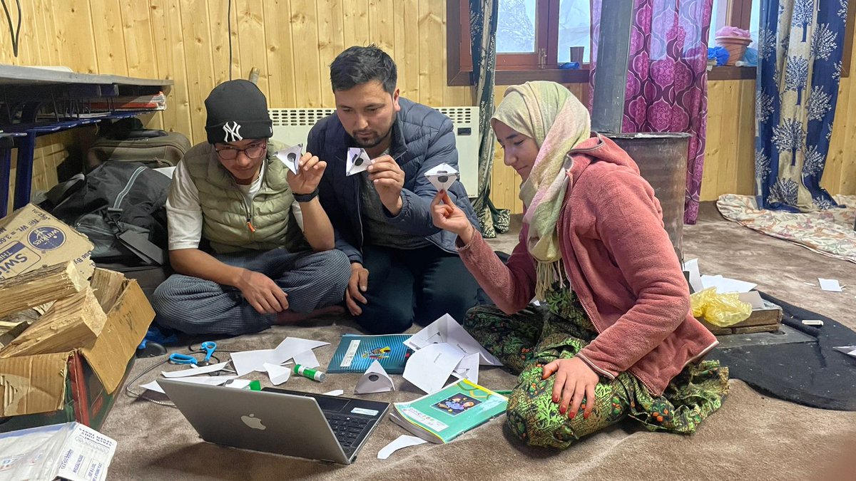 iRISEforIndia's tweet photo. Learning doesn't stop when workshops end. Through our Content Enrichment Programme, Innovation Champions come together online to exchange ideas, strengthen content, solve challenges collaboratively, and keep the spirit of innovation alive.Our Ladakh ICs are growing &amp; inspiring!🌱 https://t.co/2mVvcI13F7