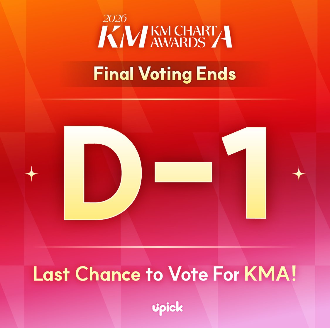 UPICK_twt's tweet photo. ⏰KMA 투표 마감 D-1
⏰RANDOM JAM JAM TIME (1⃣➕1⃣➕1⃣)

7/5 𝟐𝟎:𝟎𝟎 ~ 𝟐𝟎:𝟑𝟎 𝐊𝐒𝐓

최대 90,000 핑크잼 받고 KMA 투표하자
Earn up to 90,000 PINK Jams and vote for the KMA! 💖 https://t.co/8fH6lhuYuN