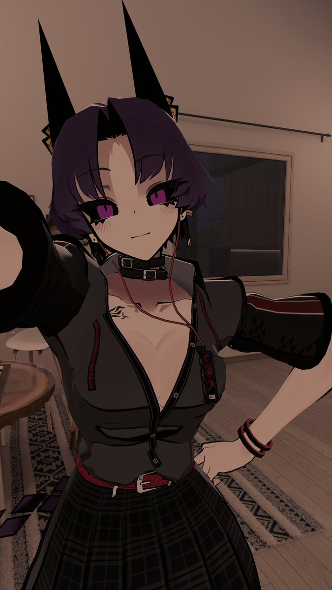 skuglybro's tweet photo. This avatar is cute asf, hoping to put cute outfits on her! #VRChat https://t.co/4MFWtFY9Xc