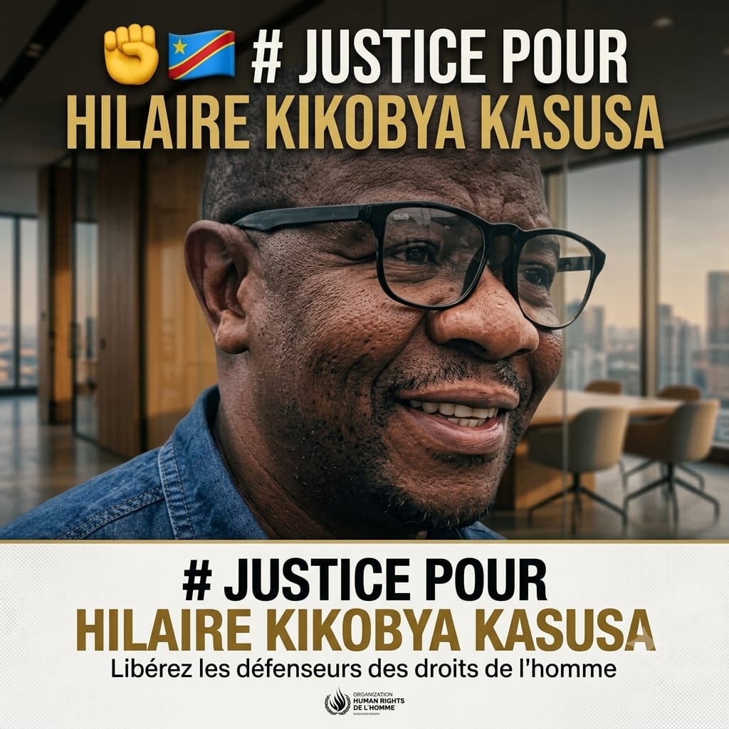 Khenda_depp's tweet photo. #RDC_POLITIQUE 

L’AFDC-A dénonce l’arrestation de son 1er vice-président national, Hilaire Kasusa Kikobya, qu’elle juge arbitraire et injustifiée. Le parti exige sa libération immédiate et sans condition.
@PLukwebo @elogemwandwe @JByergi @BilamboPat30382 @DBeledu @BellarminBya https://t.co/7n3Dx8Q087