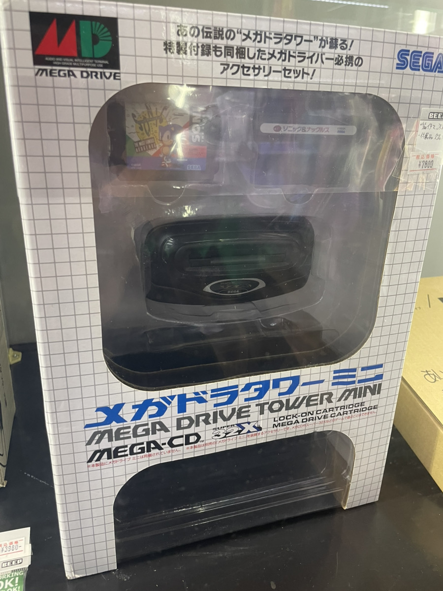 メガドライブミニをデコれる「メガドラタワー ミニ」をお譲りいただき