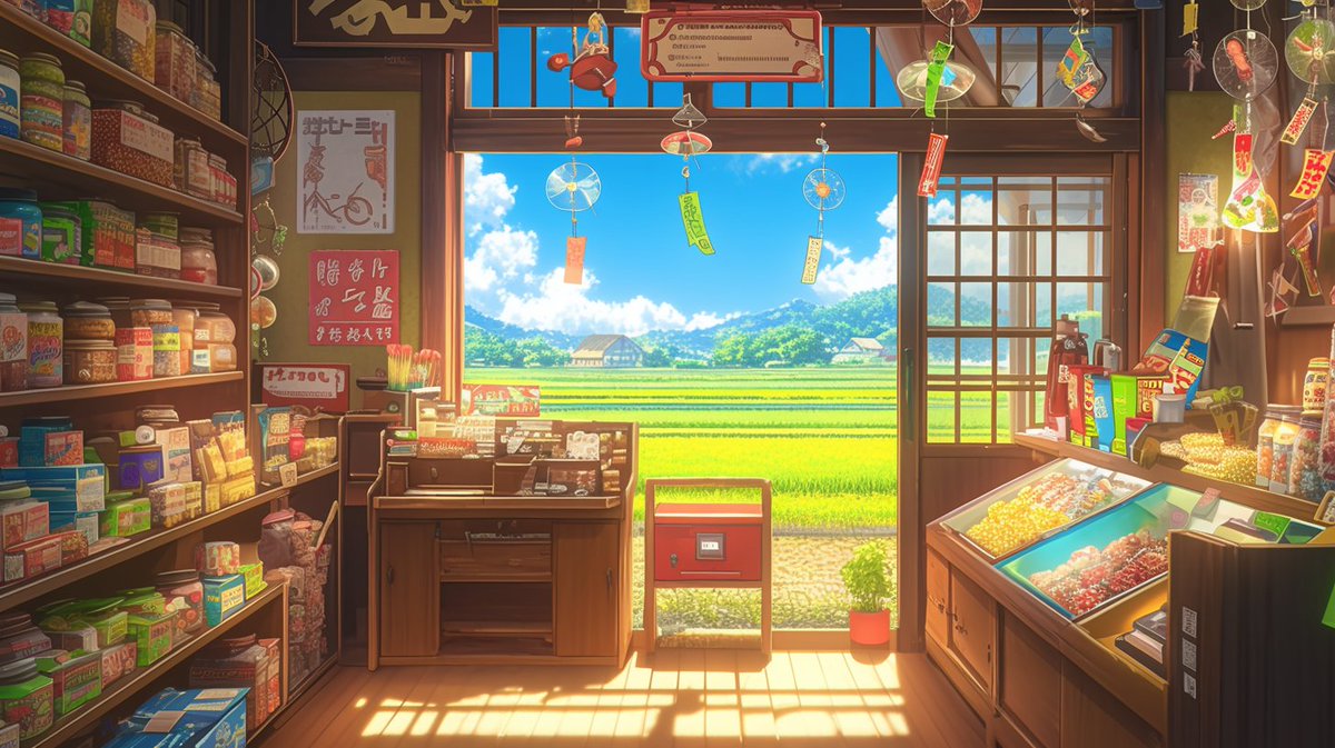 sozaiya_create's tweet photo. 🤍背景無料配布｜16:9

「真夏の駄菓子屋」

サムネ・配信・TRPG等にぜひどうぞ！
使用報告不要です♡

#まいにちなちゃフリ素 #フリー素材 #背景素材
🤍利用規約：https://t.co/OaLZsG9Tj7 https://t.co/tsX34PVjCe