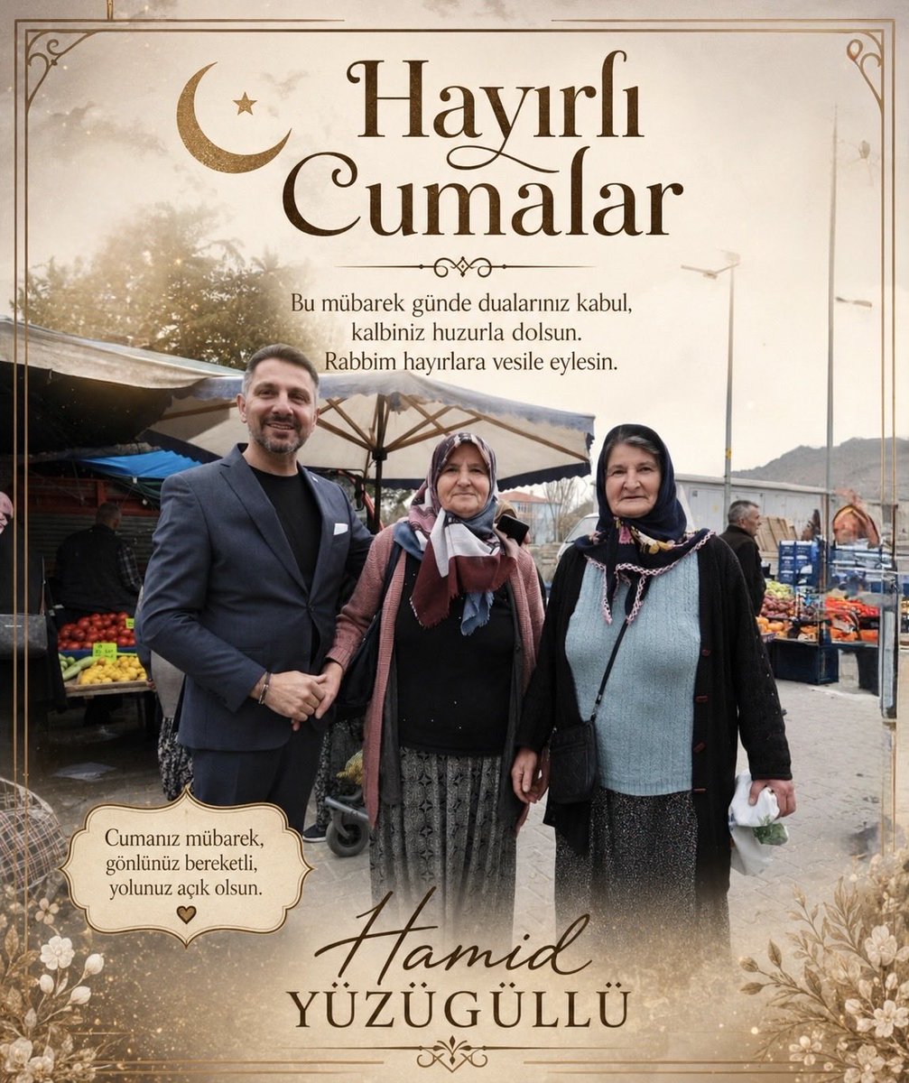 HamidYuzugullu's tweet photo. Bu güzel #Cuma gününde kalbinize huzur, hanenize bereket, yüzünüze tebessüm dolsun.
Dualarınız kabul, yollarınız açık, gönlünüz ferah olsun.
Güzel dualarla, temiz kalplerle, birbirimize iyi gelenlerden olalım…
Hayırlı Cumalar dostlarım, kalpten kalbe selam olsun…

#HamidYüzügüllü
