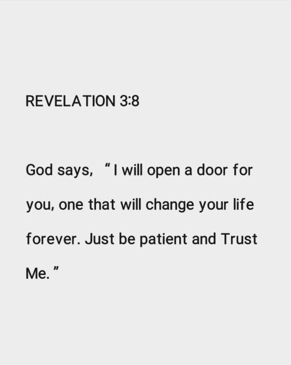 FuelTheSoul_'s tweet photo. Revelation 3:8 https://t.co/lCMFXLdhaK