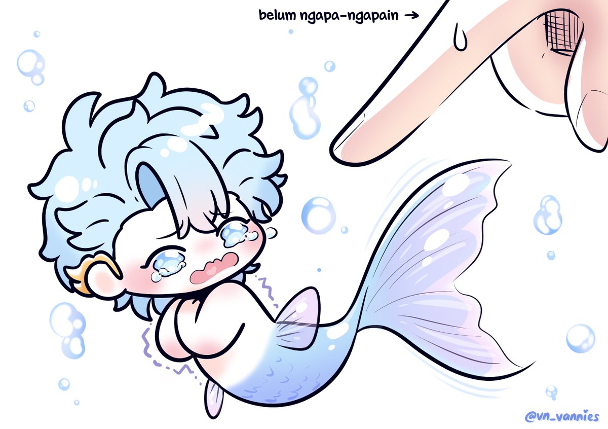 vn_vannies's tweet photo. iwak cengeng.......

(bingung mau gambar iwakula gimana biar lucu, jadinya malah ikan(duyung?) hias)

#nakulukis // #1day1nkl https://t.co/4F6lEtRuLJ