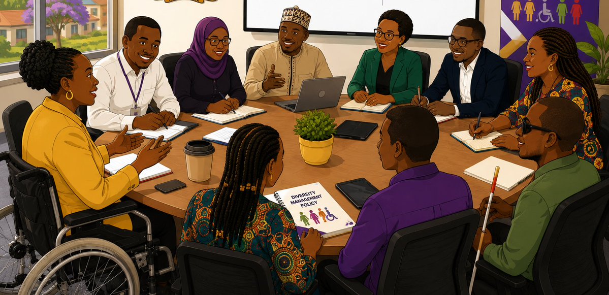 NGECKenya's tweet photo. The Commission, through its Disability and Elderly Affairs Division, is supporting the development of the Kenya Broadcasting Corporation @KBCChannel1  Diversity Management Policy in Machakos County, marking an important step towards building a workplace where diversity is valued, inclusion is intentional, and every employee has an equal opportunity to thrive.

Working alongside KBC's Committee on Gender and Disability Mainstreaming, the policy development process identified practical priorities to strengthen disability inclusion, gender equality, equal employment opportunities, reasonable accommodation, accessibility, and an organizational culture that respects the dignity and rights of every employee. Once finalized, the policy will guide the Corporation in embedding diversity, equity, and inclusion across its governance, human resource practices, and day-to-day operations.

As Kenya advances workplace inclusion and equality in line with its constitutional and legal framework, institutional diversity policies remain essential in translating commitments into measurable action. For a national public broadcaster such as KBC, fostering an inclusive workplace strengthens not only organizational performance but also its capacity to reflect Kenya's diversity and serve all citizens equitably.

Through its advisory and technical support role, the Commission continues to work with public institutions to eliminate barriers to equal opportunity, strengthen inclusive workplaces, and promote policies that uphold human dignity, accessibility, fairness, and equal participation for women, persons with disabilities, older persons, youth, minorities, marginalized communities, and all employees.

#DiversityAndInclusion #InclusiveWorkplaces #DisabilityInclusion #GenderEquality #EqualOpportunity #EqualityForAll #PublicService #LeaveNoOneBehind