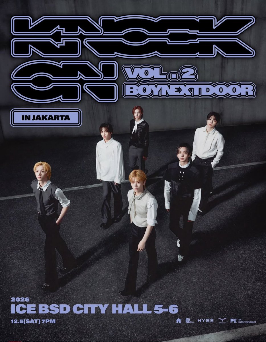 bbyhaetix's tweet photo. OPEN JASTIP BOYNEXTDOOR KNOCK ON  IN JAKARTA  by @bbyhaetix 

📍 ICE BSD
🗓️ : 05 DEC 2026
💰VIP : 450.000 / tix
💰ORANGE / PINK / CAT 1 / CAT 2 : 400.000
• fee dibayar after secured tix
• dm for bookslot 🙌🏻 https://t.co/ZiLDzKem7k