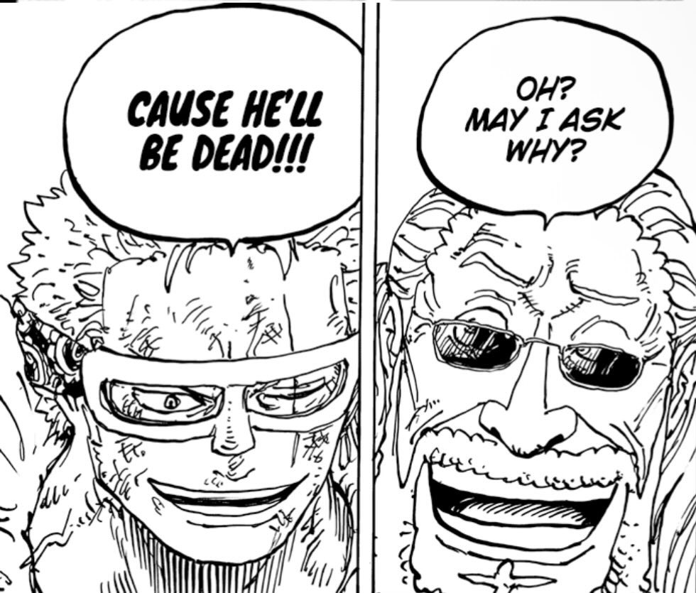 SlayerKaraka_'s tweet photo. #ONEPIECE1187 

Zoro would honestly hate majority of his own fans for how they slander Luffy and Sanji https://t.co/U6xjpCQppG