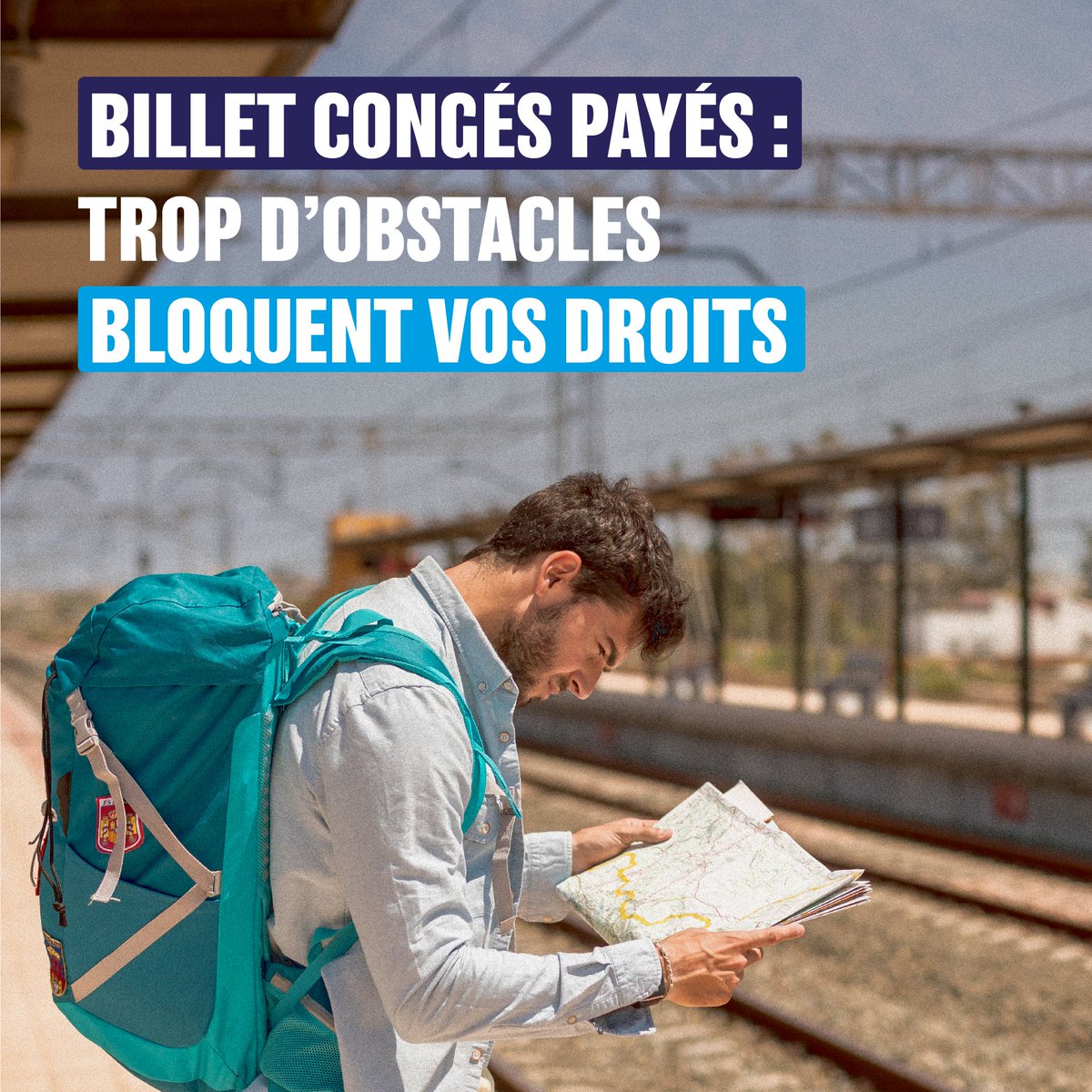 UNSA_officiel's tweet photo. Le billet congé annuel, vous connaissez ?
25 % à la SNCF  sur un aller-retour annuel pour tout travailleur et sa famille.
Pour se le procurer, l’UNSA vous aide.
@SNCFVoyageurs    
https://t.co/eHqqDTEjyP https://t.co/JAnbcslwk8