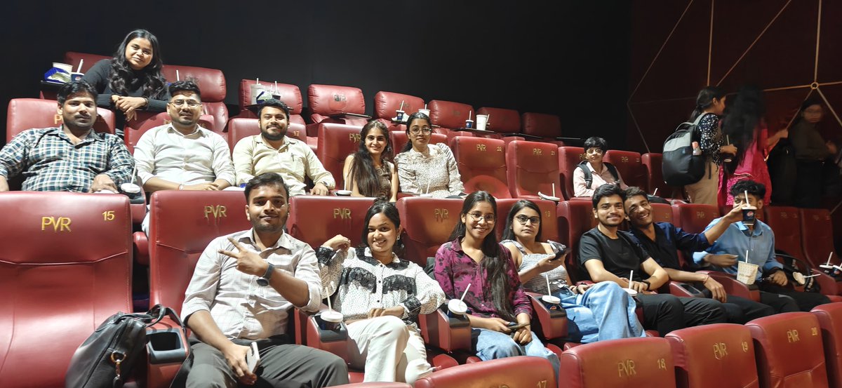 ASA_cci's tweet photo. A fun evening with our Delhi and Gurugram teams.

Stepping away from our desks to unwind, catch a movie, and enjoy some time together. It's moments like these that strengthen the connections beyond the workplace.

#LifeAtBakerTillyASAIndia #TeamCulture #WorkLife https://t.co/LpM4oUAHLy