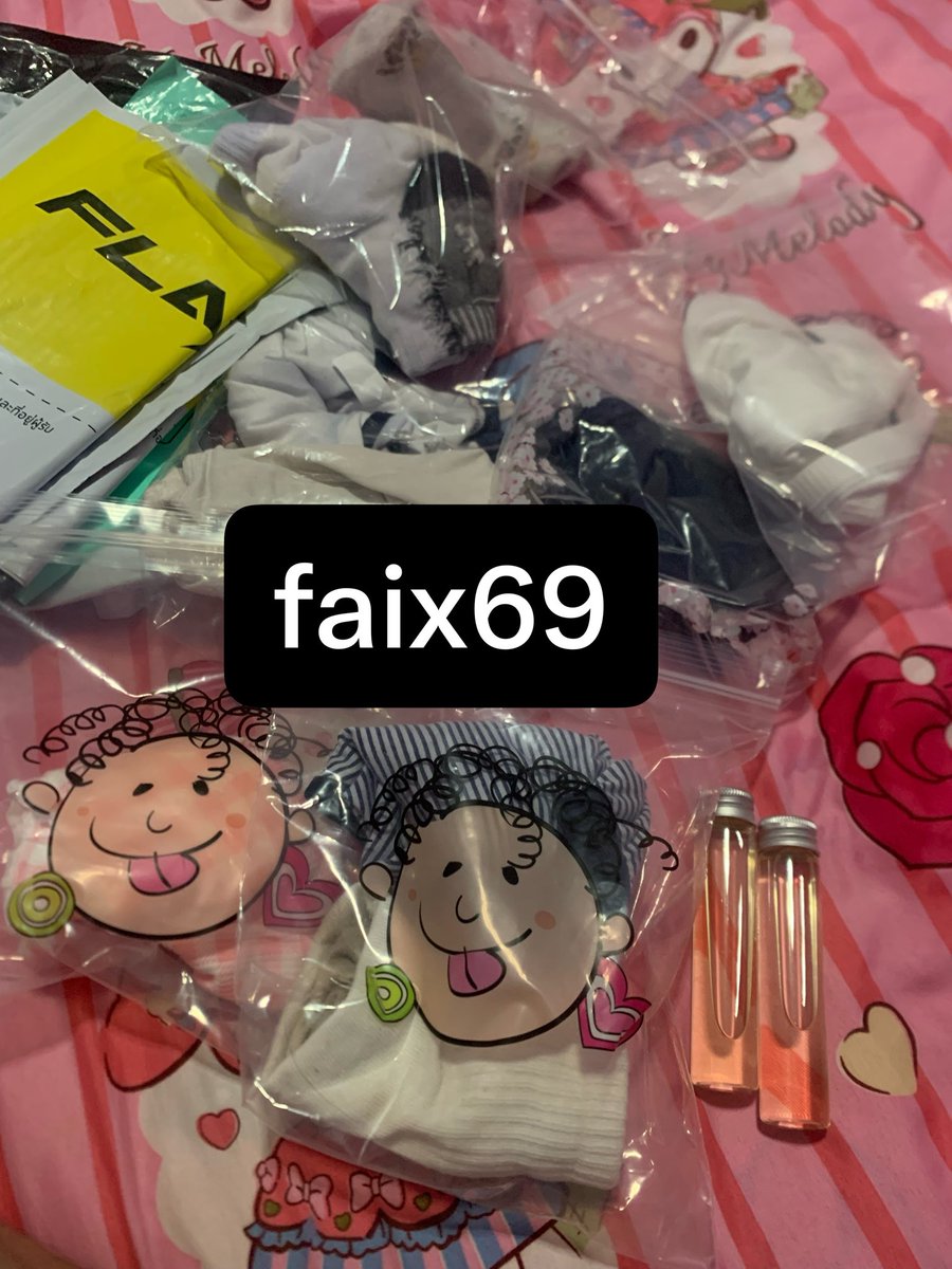faix69id's tweet photo. ออเดอร์รอบส่ง วันนี้ขอบคุณลูกค้าเก่าใหม่ที่ตามมานะคะ แอคปลิวแต่คอยซับพอตกัน น่ารักมาก #กกนใช้แล้ว #ขายกกนใช้แล้ว #ทาสดม #ทาสเท้า #ขายถุงเท้าใช้แล้ว https://t.co/tIsh7tNIRx