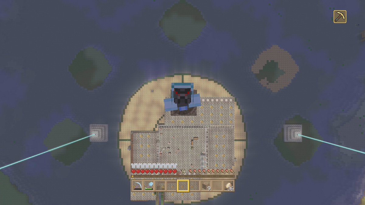 zFrostyK's tweet photo. Poco a poco seguimos avanzando en la isla de aldeanos, aunque por ahí dicen que son ovnis xD
.
.
#minecraftlegacy
#minecraftxbox
#minecraft https://t.co/6mrGojPsnH