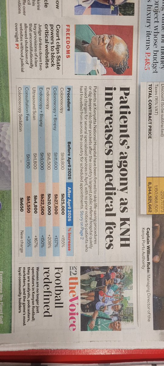 MaalikaKazia's tweet photo. Oncologists say late diagnosis is a major hindrance in our battle against #cancer . Sh3000 more for an Ultrasound at #KNH is the difference between life and death, between needing 6 or 12 chemotherapy sessions, for a woman in Kenya today. What necessitates 150%+ price hikes?
2/2 https://t.co/VmxO7R69rL
