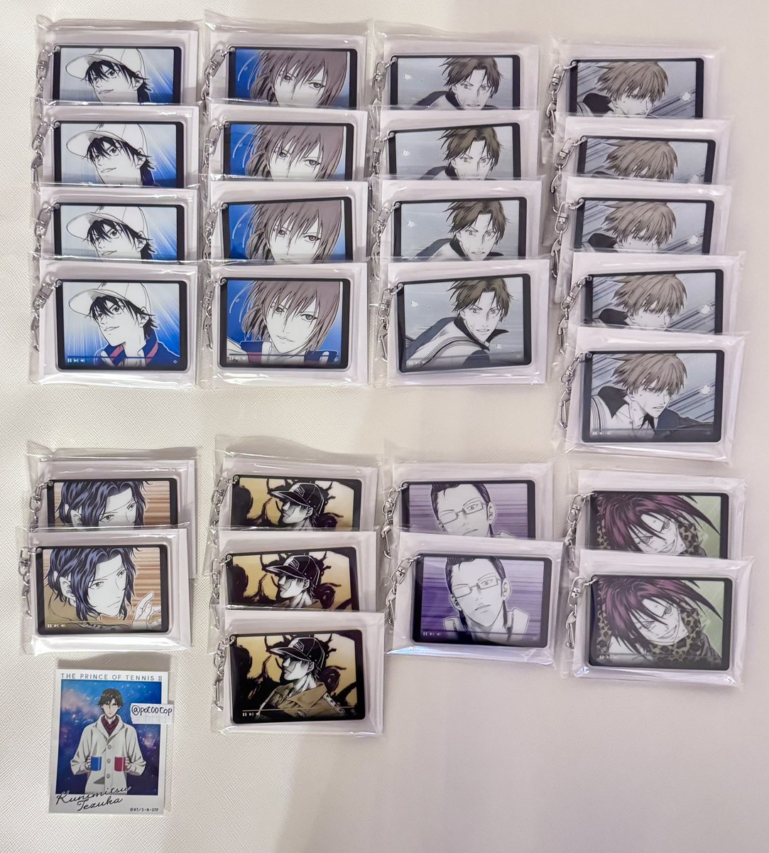 pot00top's tweet photo. 【交換/譲渡】新テニスの王子様 テニプリ SQフェア

譲)
越前/不二/跡部/日吉/幸村/真田/切原/木手/白石/遠山/種ヶ島/越知毛利

求)手塚 or 定価送料

譲渡はFF様のみ
📮郵送にて https://t.co/WwbWN9SCjY