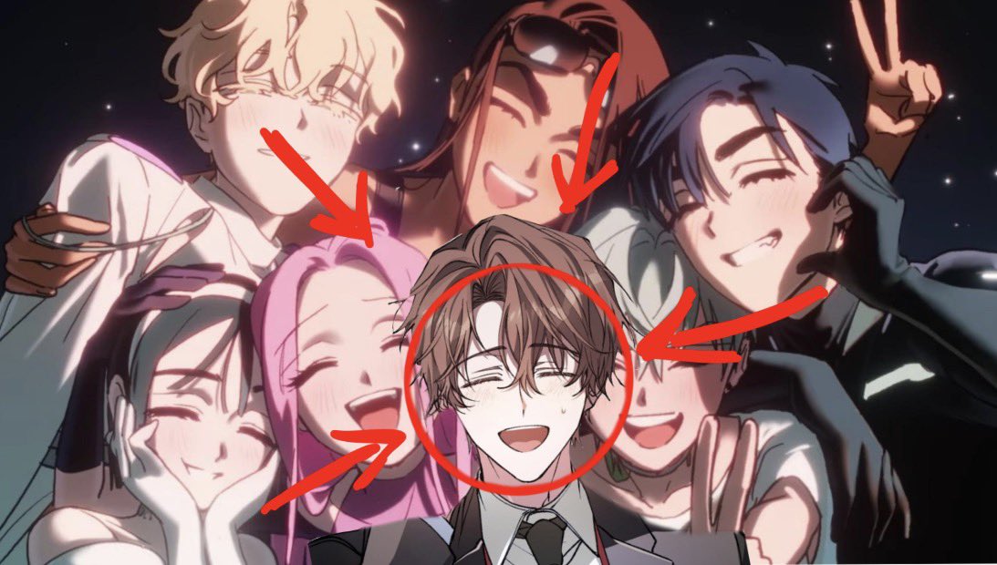 hoshide00's tweet photo. Wdym he’s literally right there 💔 https://t.co/2d57c6mYaK