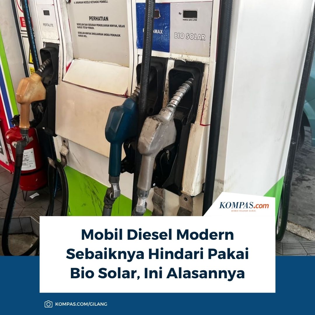 kompascom's tweet photo. Baca di sini: https://t.co/OGpJlJTAAZ
Penggunaan Bio Solar pada mobil diesel modern disebut memiliki risiko terhadap performa mesin dan sejumlah komponen penting jika digunakan secara terus-menerus.
~DA #BioSolar #MobilDiesel https://t.co/UR1UoGyJZG
