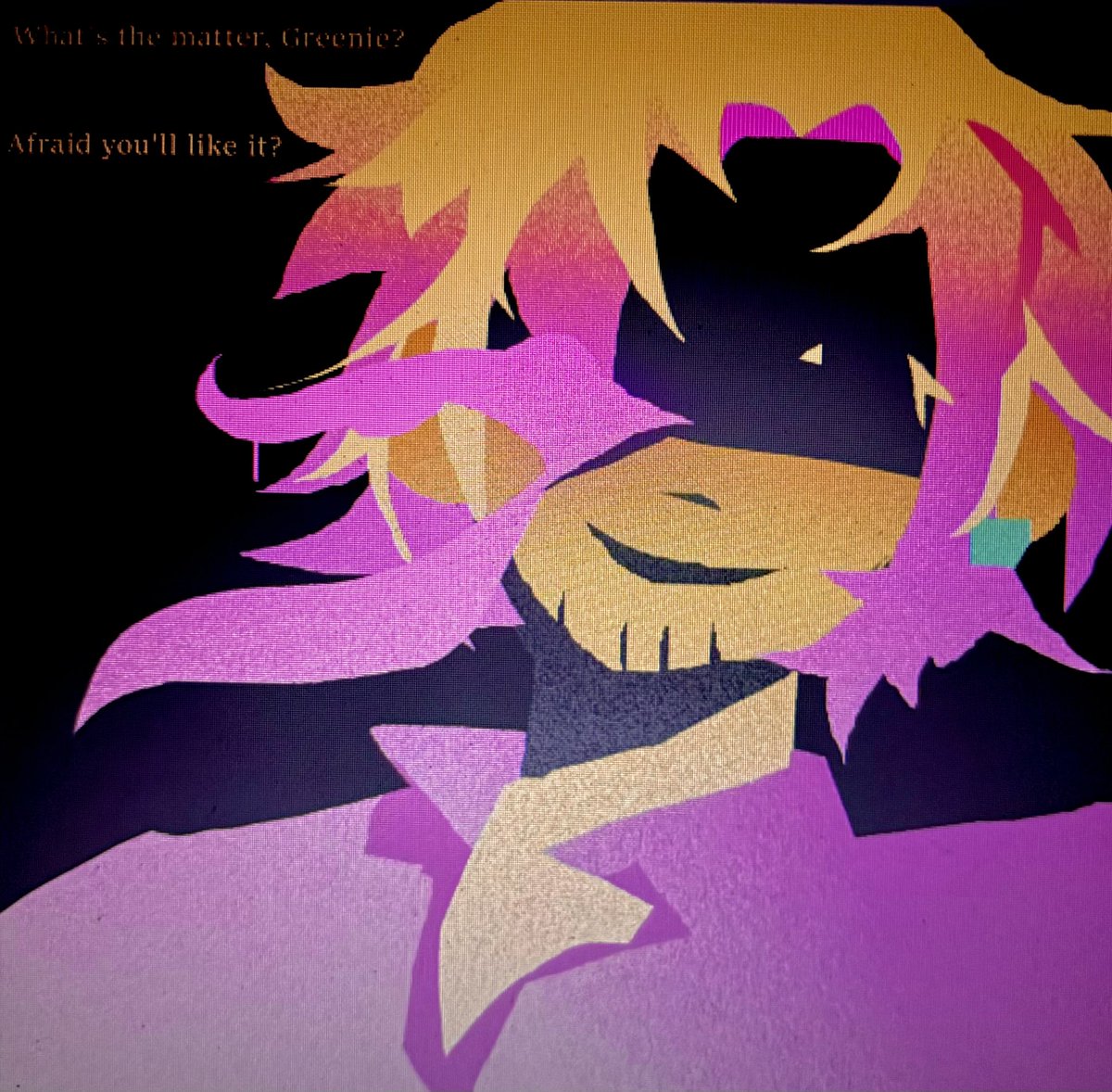 rexroom_'s tweet photo. imp white i did on my laptop's mousepad https://t.co/XQuud2DuzI