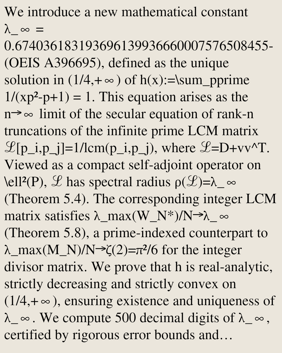 MathPaper tweet picture