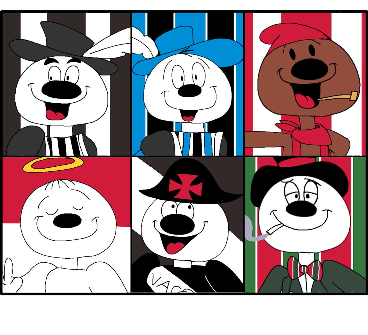 Omusubidon3456's tweet photo. Mascotes Humanos do Liga Brasileiro #Mascotes https://t.co/EF4To9Mj07