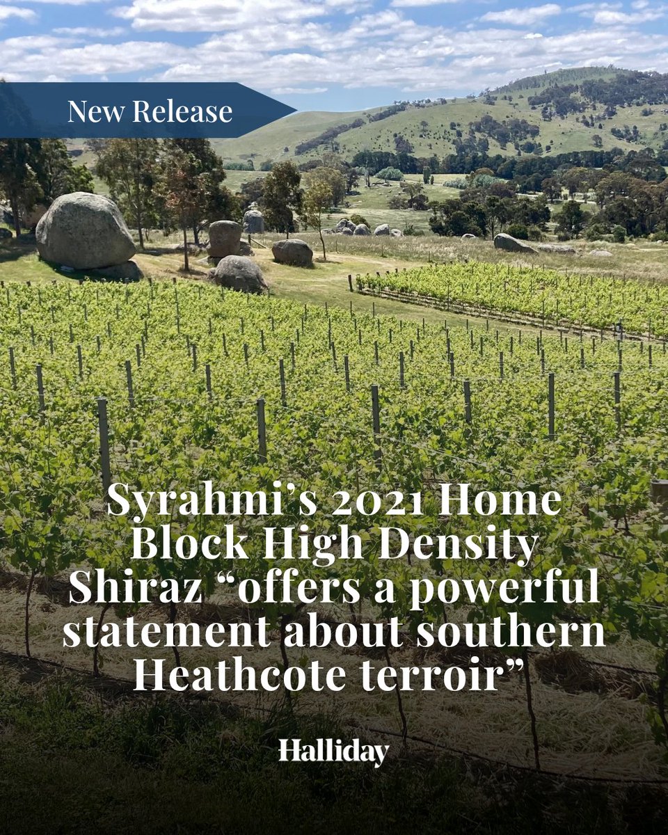 winecompanion's tweet photo. Heathcote winery Syrahmi has released the 2021 vintage of its Home Block High Density Shiraz, and unsurprisingly, it has lived up to the high expectations set by previous vintages.

Read the full tasting note from Jeni Port here: https://t.co/5ViqS1FL1z https://t.co/MThGMu63TU