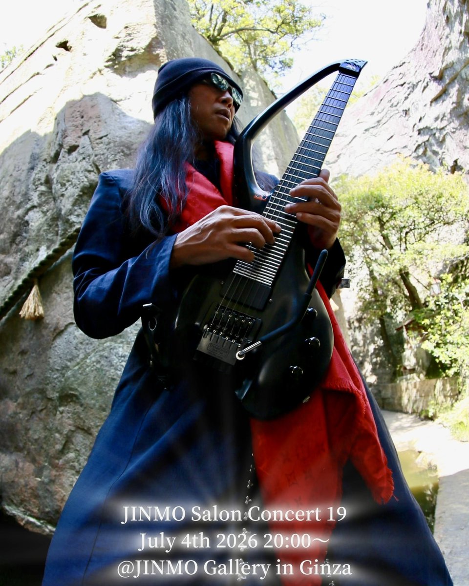 JINMOxxx's tweet photo. JINMO Salon Concert 19
明日20時から、銀座JINMO Galleryにて https://t.co/1NY99zIy7c