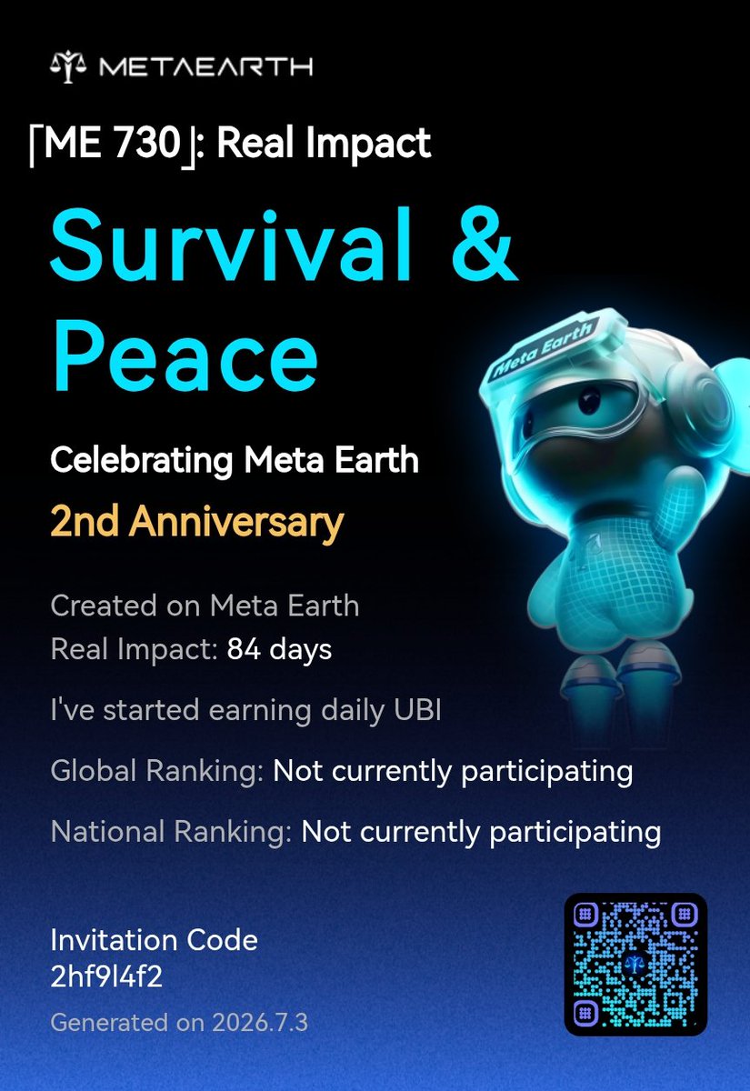 SyedBisharat2's tweet photo. 「ME 730」: Real Impact I’ve started earning daily unconditional basic Income and helping more people do the same. Create your impact with us and win up to $20,000 in rewards! Join here:... Read more:
https://t.co/GUPkUeusDv https://t.co/aIvh6fU5Mw