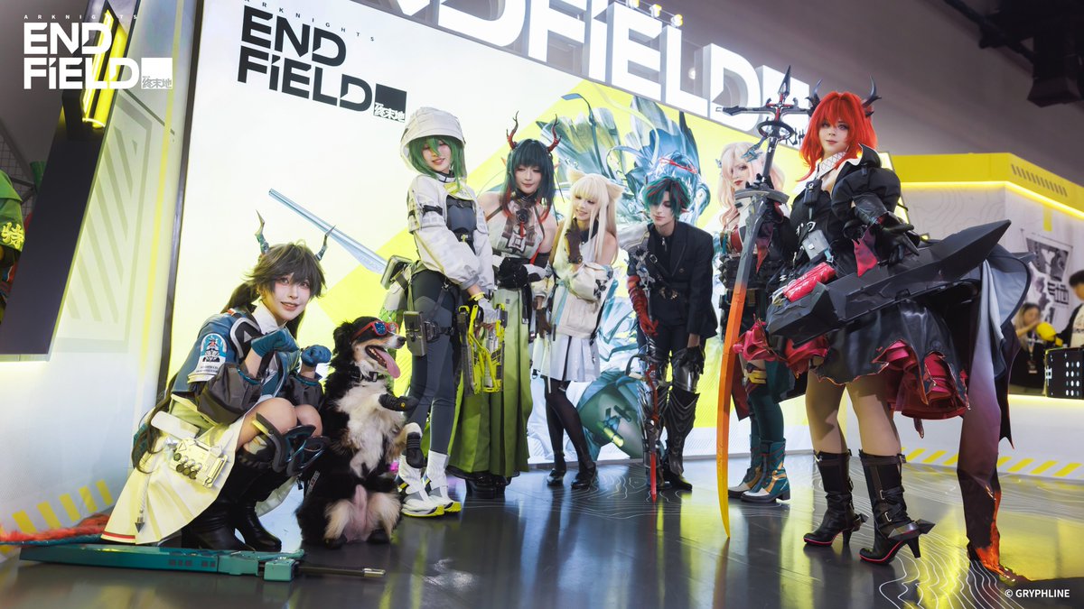 AKEndfield's tweet photo. Dear Endministrators,

Day 1 at #AX2026 was a blast! Thank you to everyone who stopped by our booths yesterday.

If you haven't visited us yet, come find us at South Hall #3724 and West Hall #936. We'll be here through Sunday!

#ArknightsEndfield #AX2026 #EndfieldAX2026 https://t.co/pdkbyeAY5N
