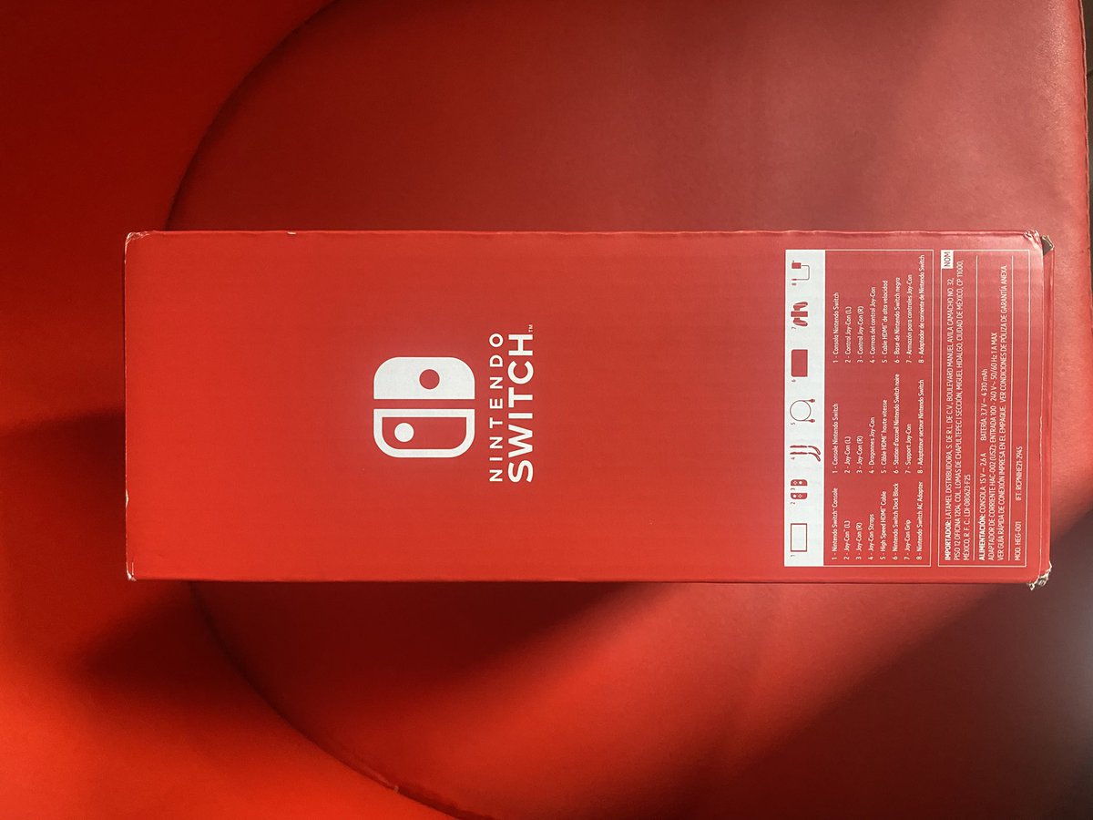 thereal_gbebs's tweet photo. This is a New Red and Black Nintendo Switch Oled With it complete Accessories and Pouch.
Price - 430,000
Ororo Robbery Vitinha At 41 SIUUU Jumu’ah Mubarak MOTM Dan Ndoya Another African Penalty Penaldo Man of the Match Offside Today is Friday https://t.co/HSuWQFlhPE