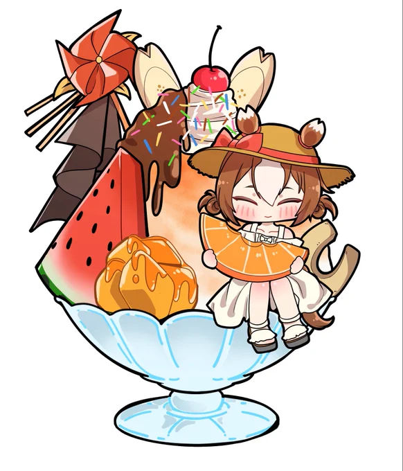 アクリルキーホルダーの絵柄!!! 7センチある!!! ボールチェーンなのでビニールのクリアケースとかに入れて持ち歩けるぞ!!! 新刊セットのみに付きますので単品の頒布はありません