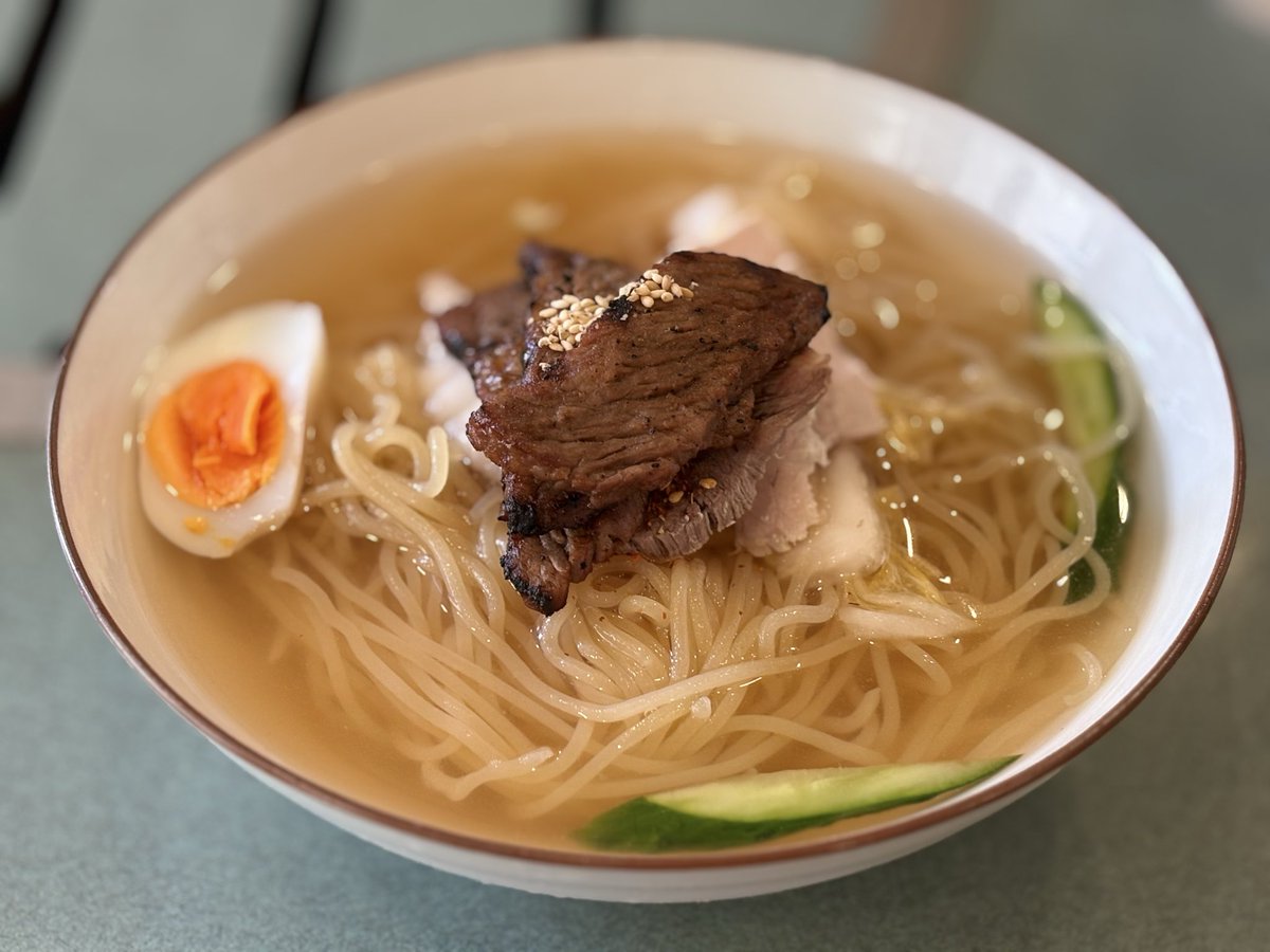 lady_nada1969's tweet photo. スペシャル冷麺！

#元祖平壌冷麺屋
#新長田 https://t.co/EJwVqf2wDl
