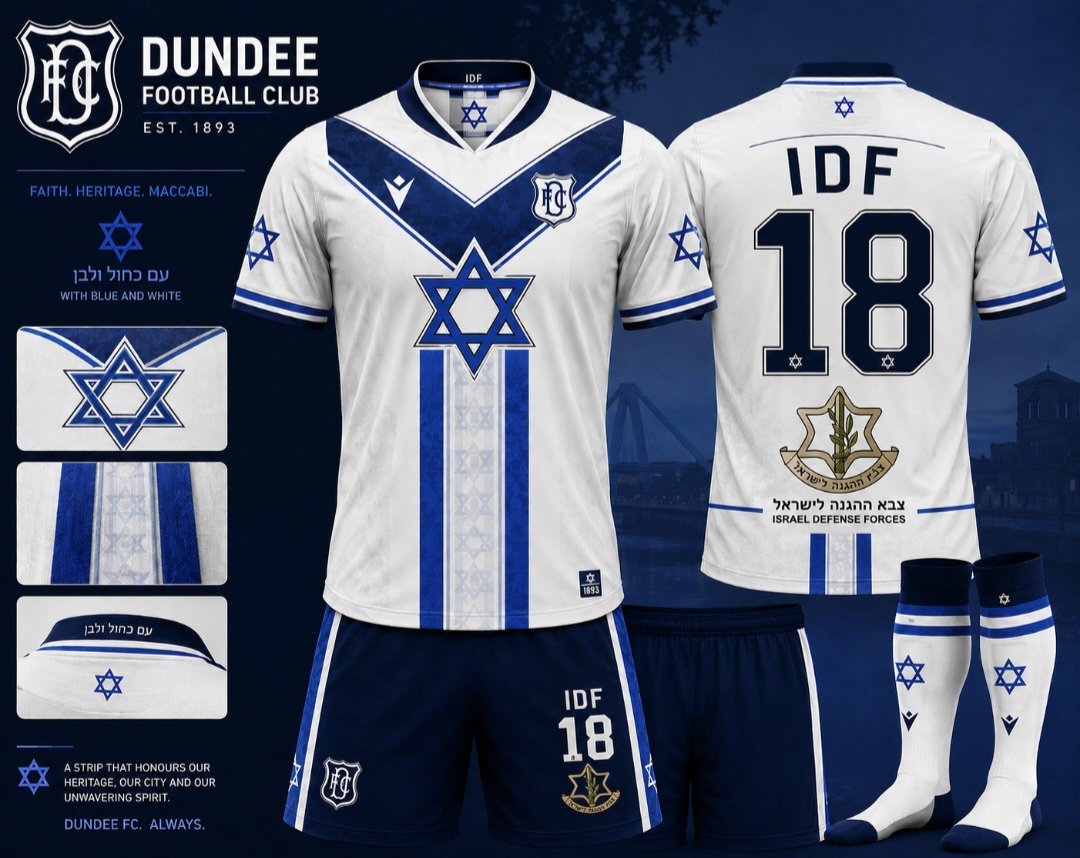 MSyzlak's tweet photo. Some Dundee fans wanting the game tomorrow binned.
Can't happen! I've seen the special kit they're wearing for thier new best buddy's. https://t.co/1UfCjmn5kP
