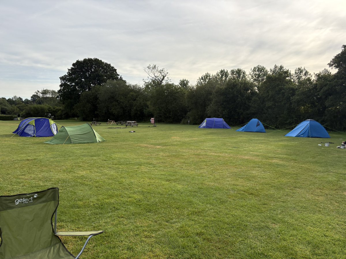 A quiet camp at the moment Image