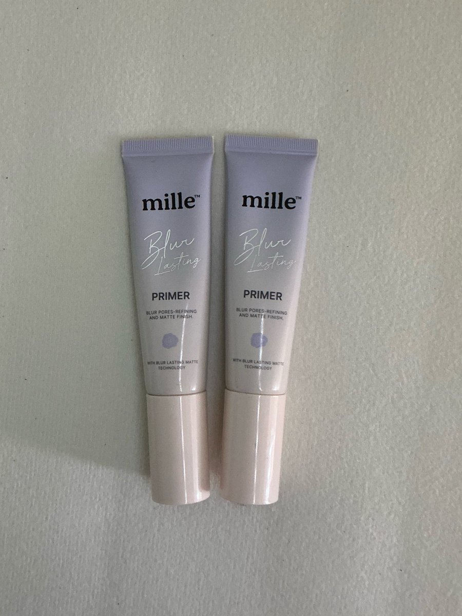 milkypair's tweet photo. ส่งต่อ ไพรเมอร์ mille  ( ใช้ไป 2-3 ครั้ง )

- หลอดละ 99 ฿ รวมส่ง

#ส่งต่อคสอ #ส่งต่อเครื่องสำอาง https://t.co/Nhdb3R8JNb