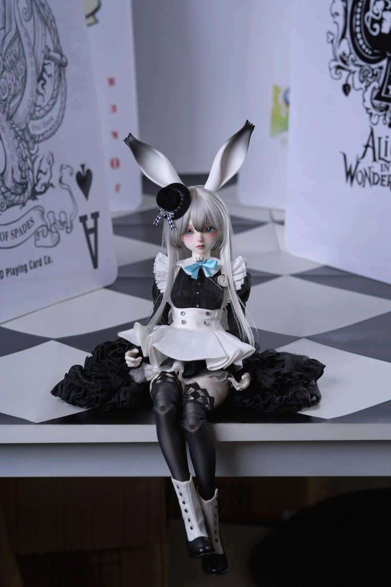 legenddollshop's tweet photo. 【Coralreefdoll】 #お知らせ📢
🐰1/4サイズ 可露麗 カヌレ🐰
フルセット：ラスト2体のみ！🔚
7月21日まで3,500円OFF開催中✨
#legenddoll 特典：送料無料でお迎え可能です👏
🔗https://t.co/a7eJstQ9eQ
#bjd #送料無料 #残りわずか #ドール