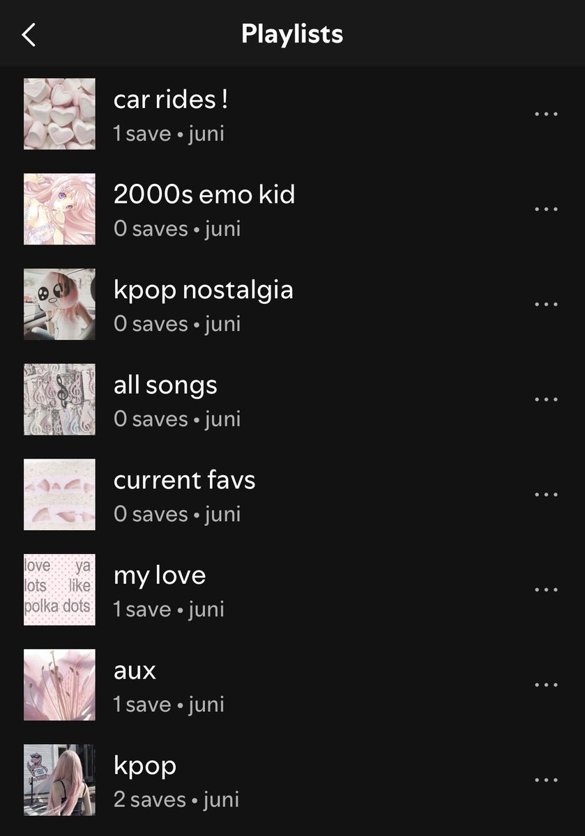 irlaerth's tweet photo. my spotify is so cutie https://t.co/EmebPo74tg