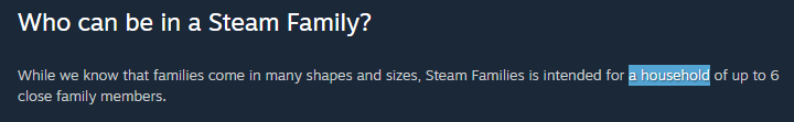 ExploredFiction's tweet photo. @thicc_stick_boi No. You are ABLE to, but Valve doesn't ALLOW you to. You break the rules to give your friend access to the family share, which the rules explicitly state is only supposed to be for family in the same household. You can do the same with Nintendo at that point so it's a moot point https://t.co/qjGWAfZghI