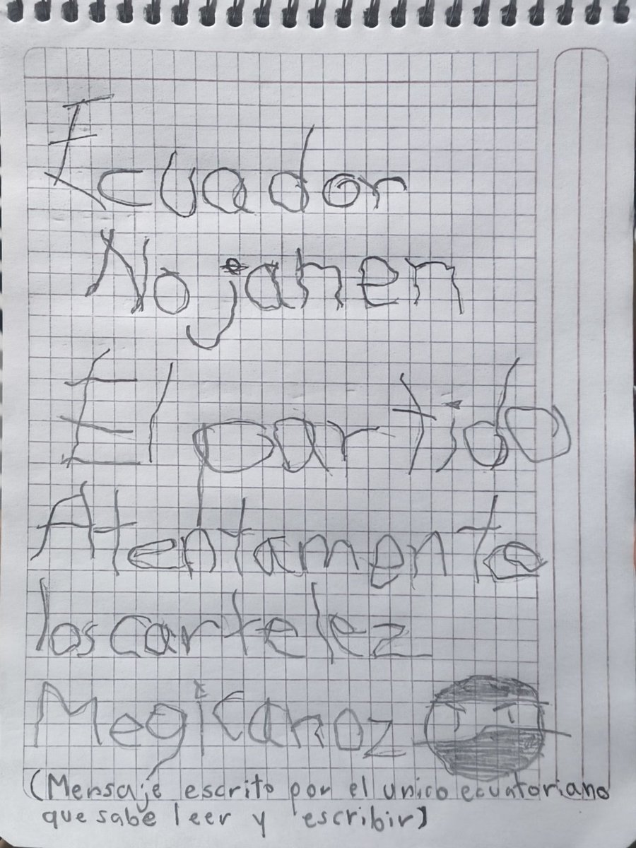 CandyDragon3560's tweet photo. @ultraestupida Se filtro la amenaza de los carteles a Ecuador 
Favor de leerlo completo y hasta el final

🙀🙀🙀🙀🙀🙀 https://t.co/GyMXrhSdnp