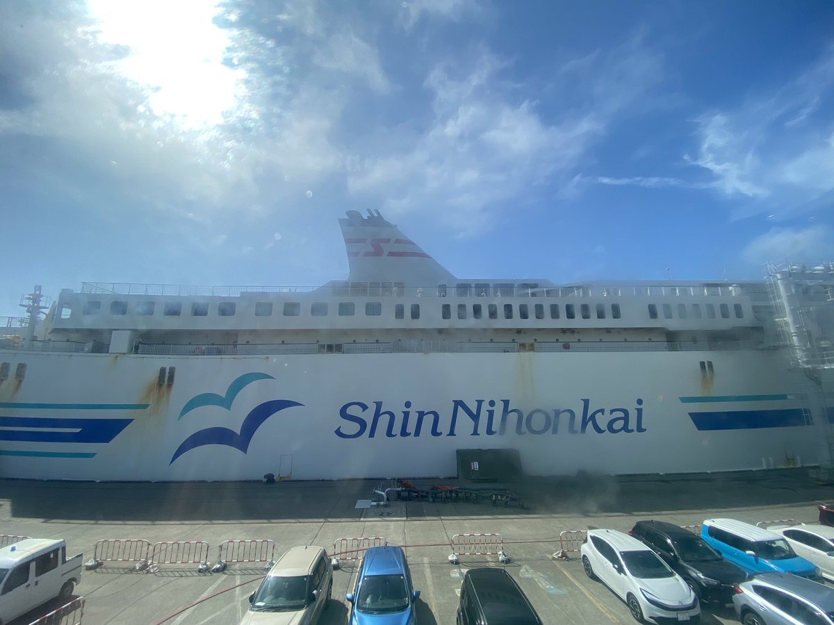 LandTraveler's tweet photo. 北海道　終端の地　苫小牧東港

新潟へ。 https://t.co/iyMszoqF3A