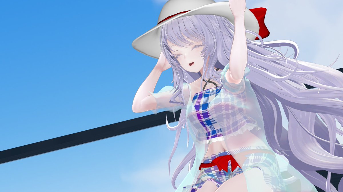 sakuya049's tweet photo. 今日の夜に新作の水着を出します！
プレゼント企画も致します！最初はナナセのみですが
後々たくさん対応します！ https://t.co/0jp4gJSumq