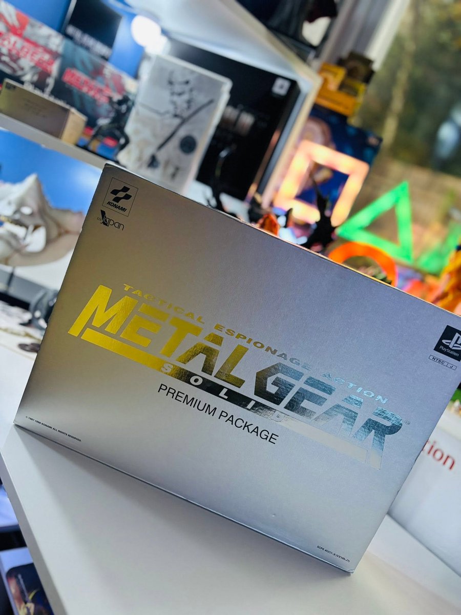 METAL GEAR SOLID Premium Package Limited Box for Japan for the